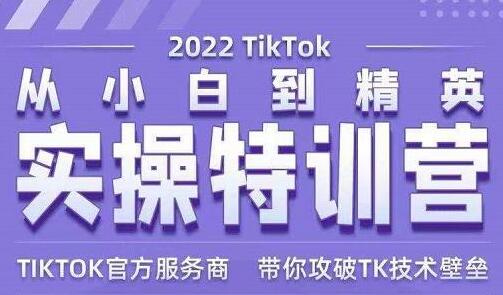 Seven漆《Tiktok从小白到精英实操特训营》带你掌握Tiktok账号运营-黑马创业网