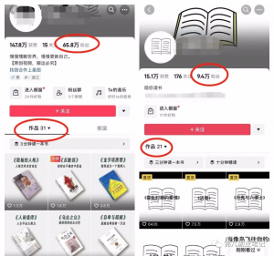 书籍解说书单号项目，31条作品涨粉65万！-黑马创业网