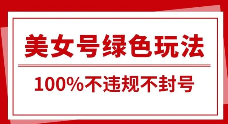美女号引流变现新玩法，长期蓝海纯绿色，不封号不违规，每日收益500+-黑马创业网