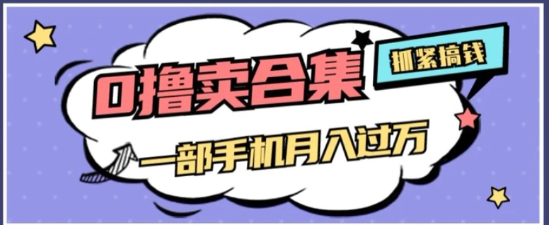 0撸项目月入过万，售卖全套ai工具合集，一单29.9元，一部手机即可【揭秘】-黑马创业网