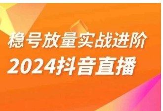 稳号放量实战进阶—2024抖音直播，直播间精细化运营的几大步骤-黑马创业网