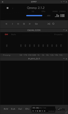 Qmmp(基于Qt的开源音乐播放器)v2.2.4/1.7.4-黑马创业网