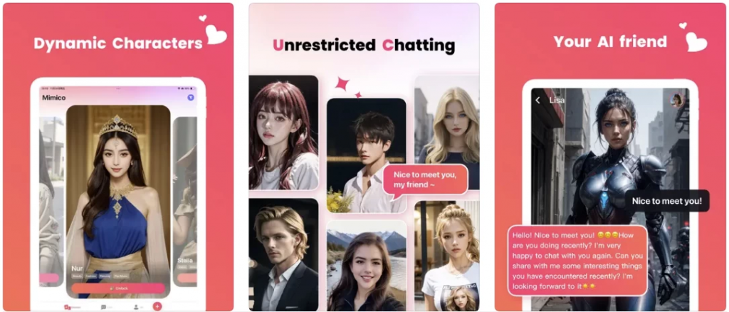 MimicoAI女友v2.4.74深夜聊天无限制词汇解锁去限制-黑马创业网