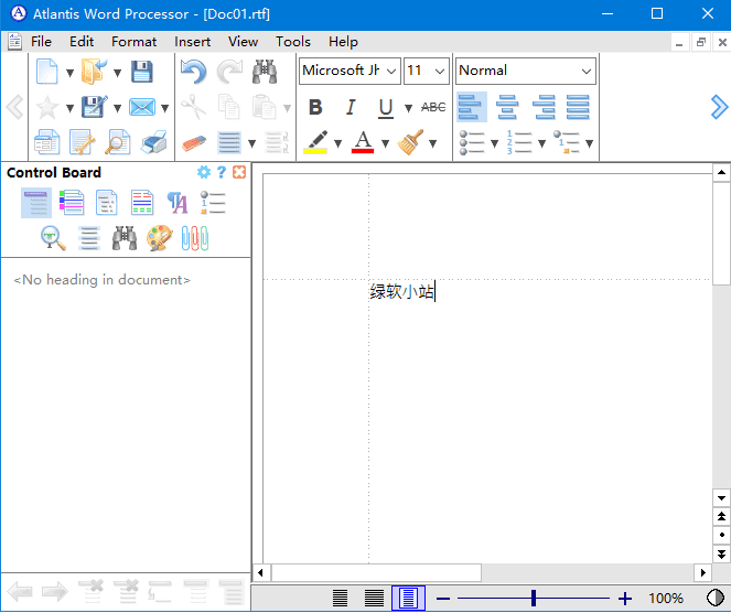 AtlantisWordProcessor(文字处理软件)v4.4.1.7便携版-黑马创业网