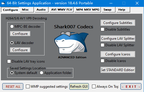 Shark007Codecs(多媒体编解码器套件)v18.7.7绿色版-黑马创业网