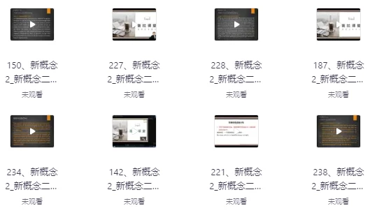 英语全套课程合集(新概念+音标+口语+语法)-黑马创业网