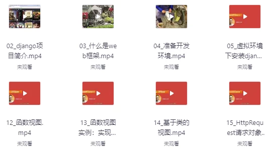 Django+Vue：PythonWeb全栈开发-黑马创业网