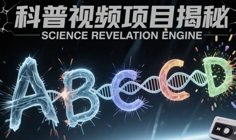 蓝海赛道科普视频项目揭秘，1分钟短片双重变现，轻松实现高收益-黑马创业网