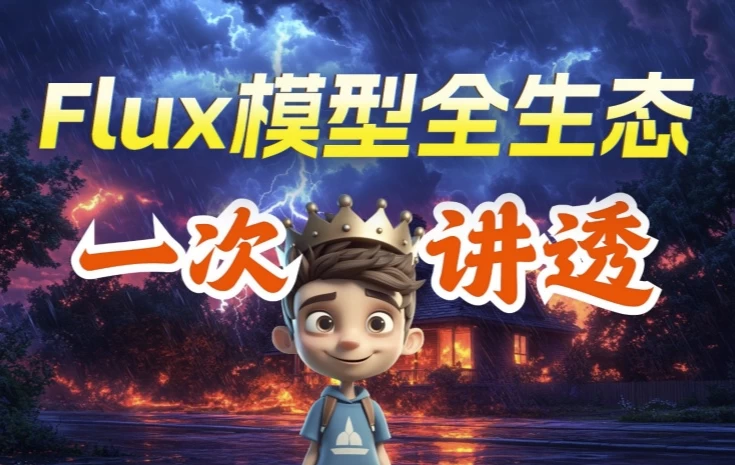 FLUX模型全生态讲解-黑马创业网