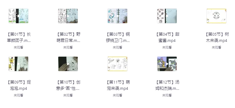 大鹏教育《简出新创意手绘甜品课》-黑马创业网