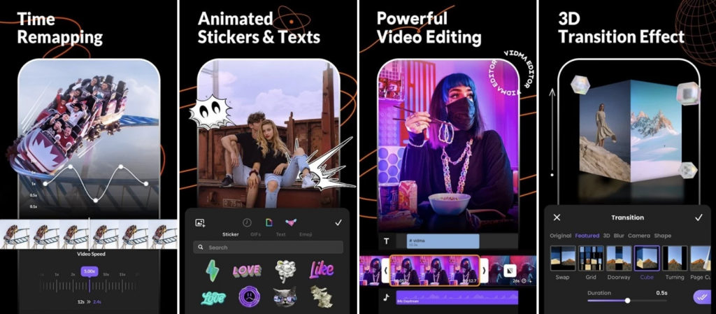 Vidmaeditorv2.16.1，一款易于使用的音乐视频编辑器和视频制作器-黑马创业网